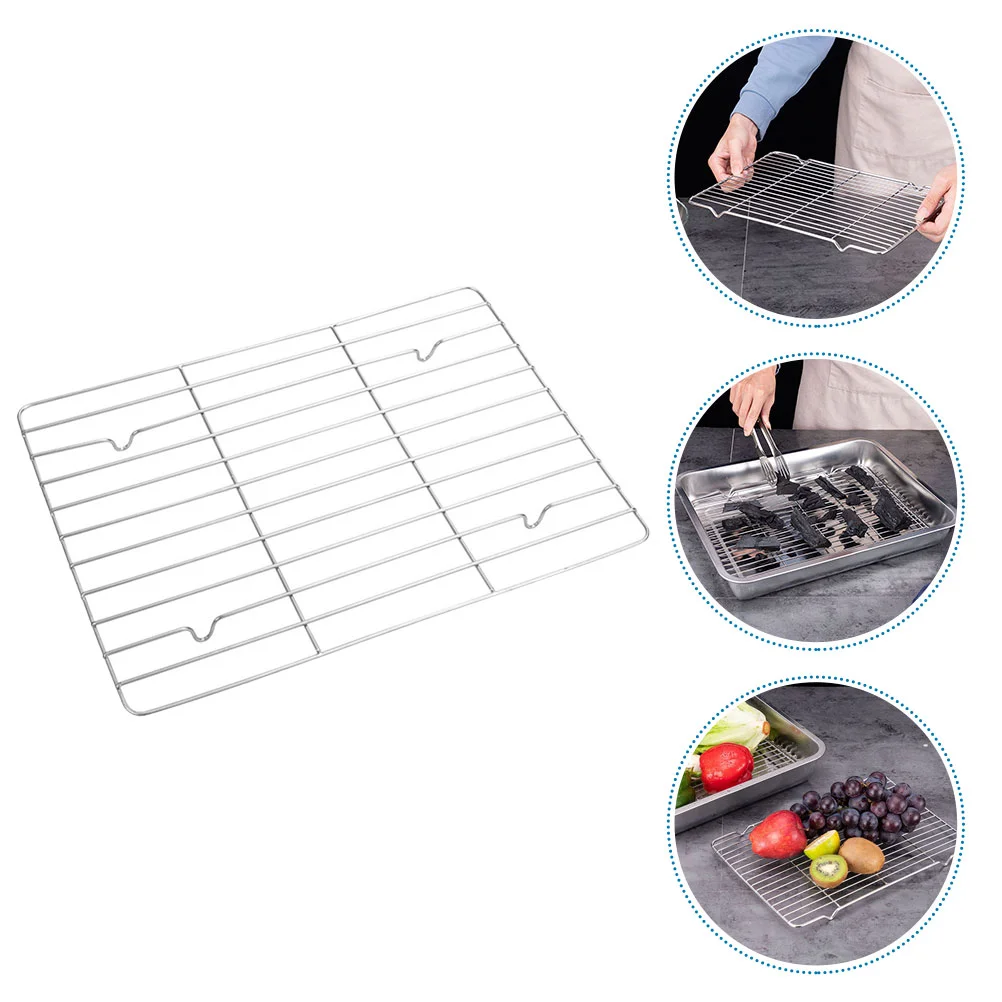 

Cookie Oven Cookie Racks Cooling Stainless Steel Saucepan Baking Rack Cookie Cooling Racks Grill Rack Bacon Baking Cooling Rack