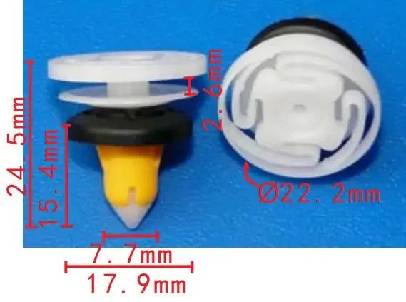 Автомобильные крепления shhworldsea зажим для обшивки передней двери и задней maserati