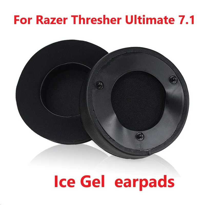 Replacement Earpads Cushion for Razer Thresher Ultimate 7.1 High Quality Soft Ice Gel Earpads for Razer Thresher Ultimate 7.1