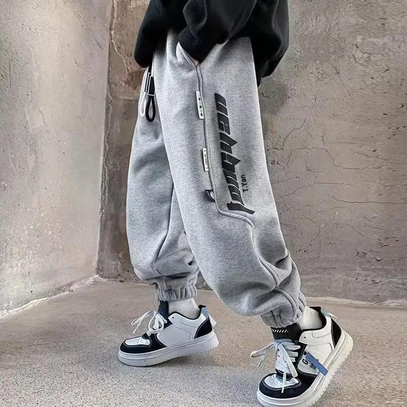 

Boys' Sweatpants 2023 New Kids' Handsome Spring Autumn Casual Loose Pants Boys' Letter Fashion Pants