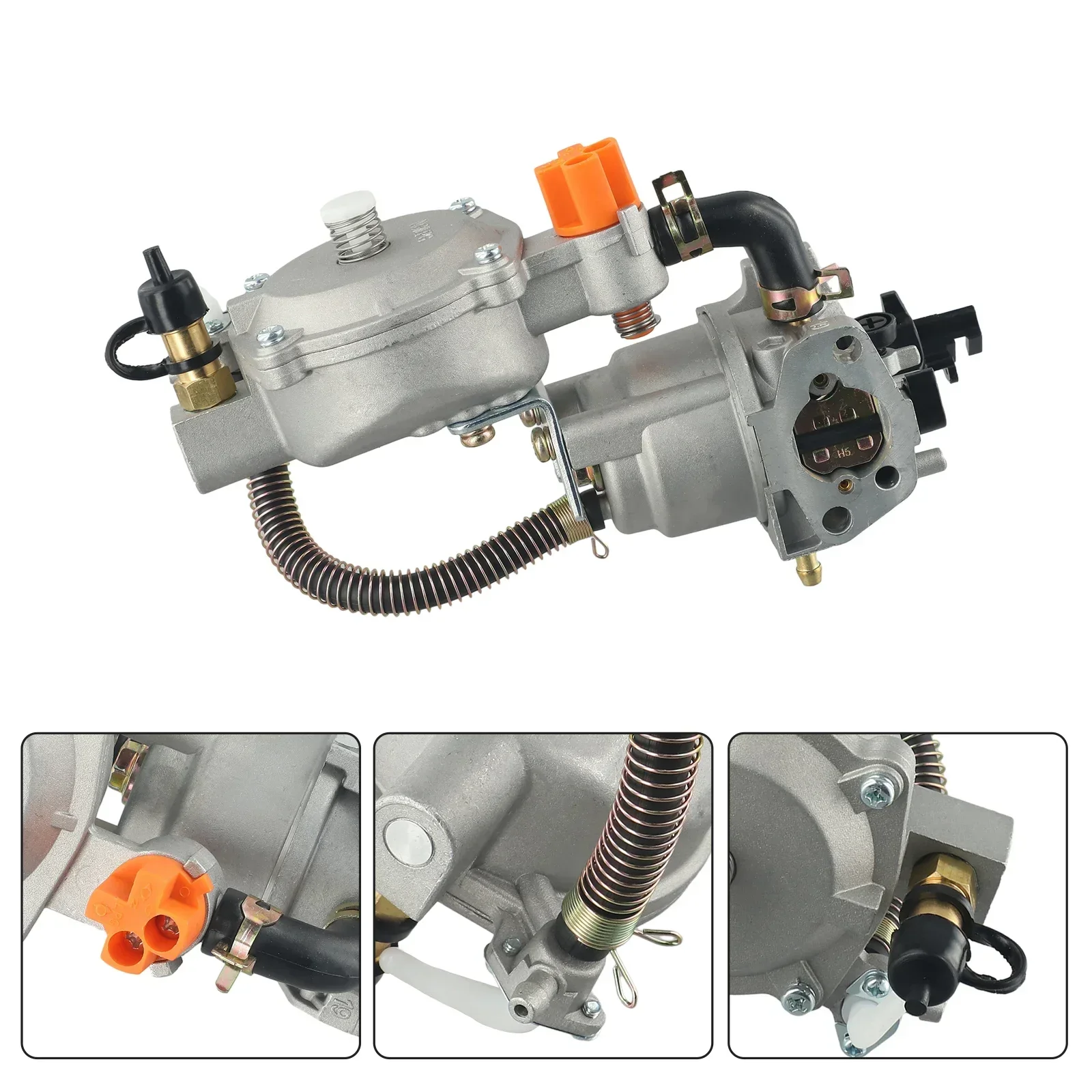 Новый бензиновый генератор LPG168 170 комплекты карбюраторов с двумя топливами для