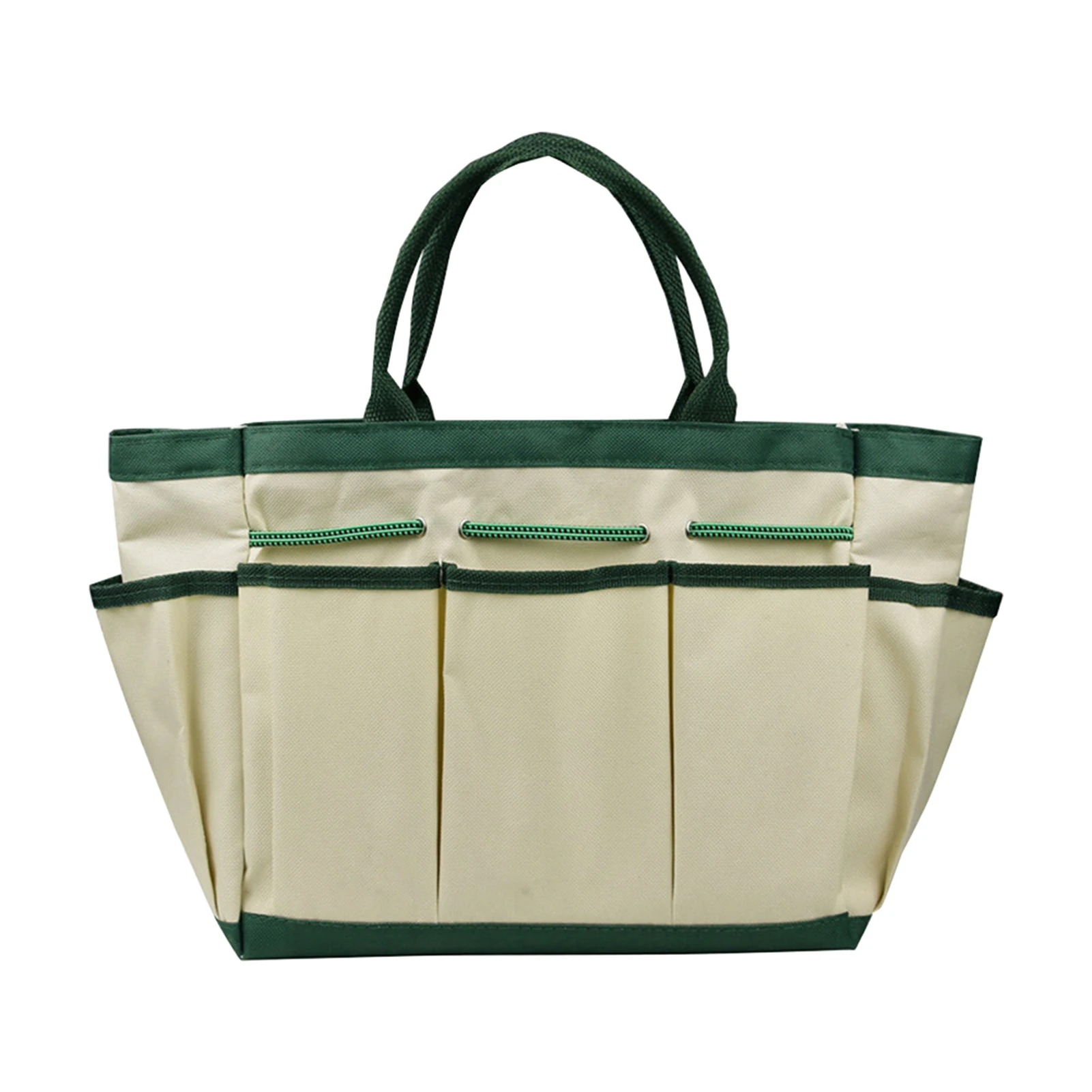 

Patio Home Storage Tote Garden Tools Bag Organizer With Pockets Indoor Outdoor For Women Men Ergonomic Portable Large Capacity