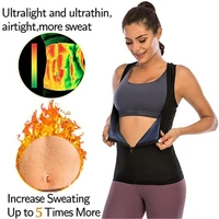 sweat sauna vest body shapers women waist trainer slimming tank tops shapewear ladies corset female fitness workout weight loss