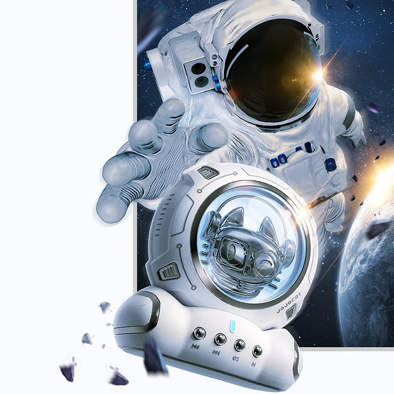 

J20 Chaopin Bluetooth Speaker Astronaut Space Cat Home Portable Desktop Decoration Nightlight Gift Card Small Sound