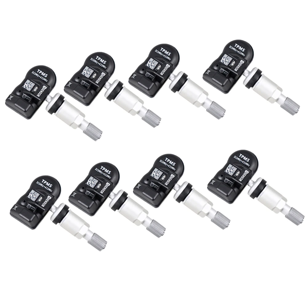 

Программируемый датчик давления в шинах, 433 МГц, 315 МГц, 8 шт.