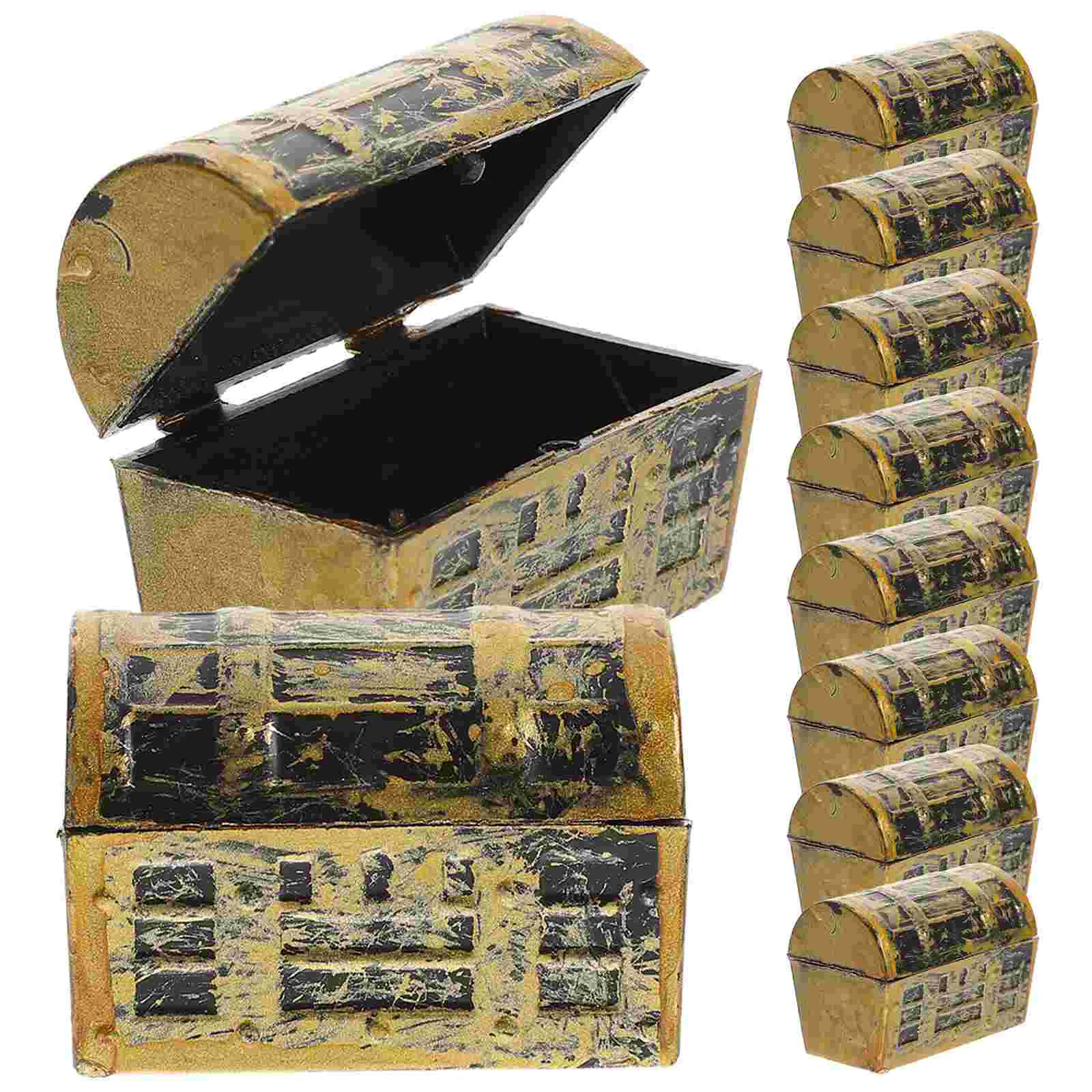 

10 Pcs Miniature Scene Accessories Plastic Models Party Centerpiece Favors Fish Tank Toy Desktop Decor Box Household Aquarium