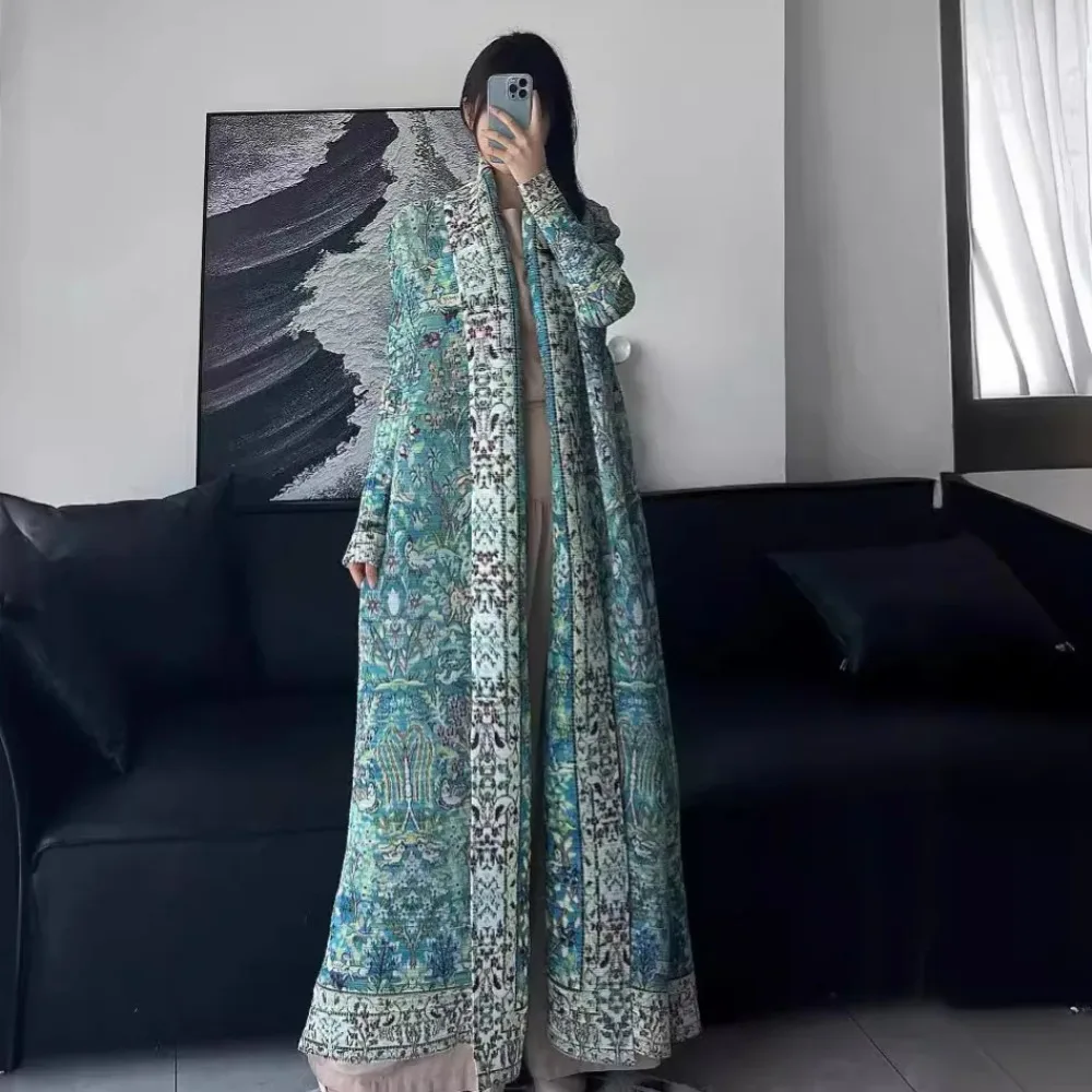 Плиссированная летняя новая модель 2024 плиссированная голубая искусственная