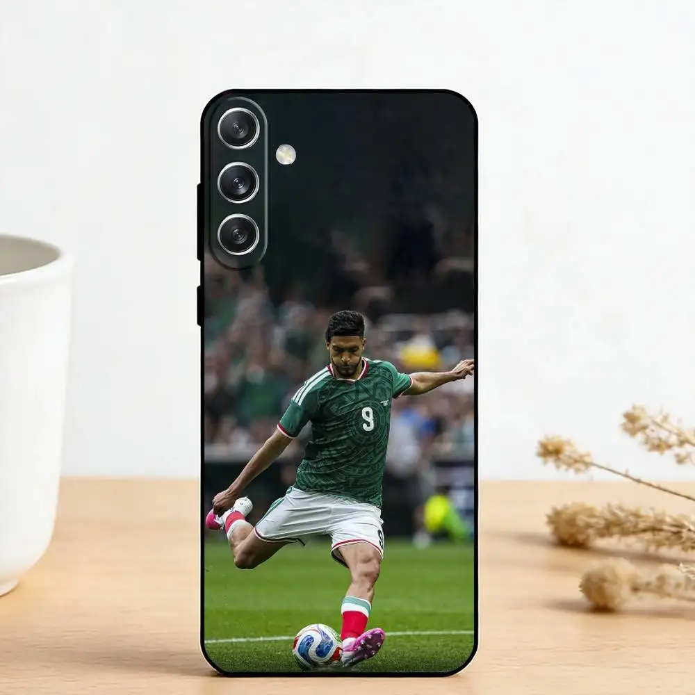 Фото Чехол для телефона Mexican Complete 9 R-Raul Jimenez для Samsung Galaxy A73, A72, A71, A70, A53, A52, A51 и других моделей, мягкий черный чехол №5