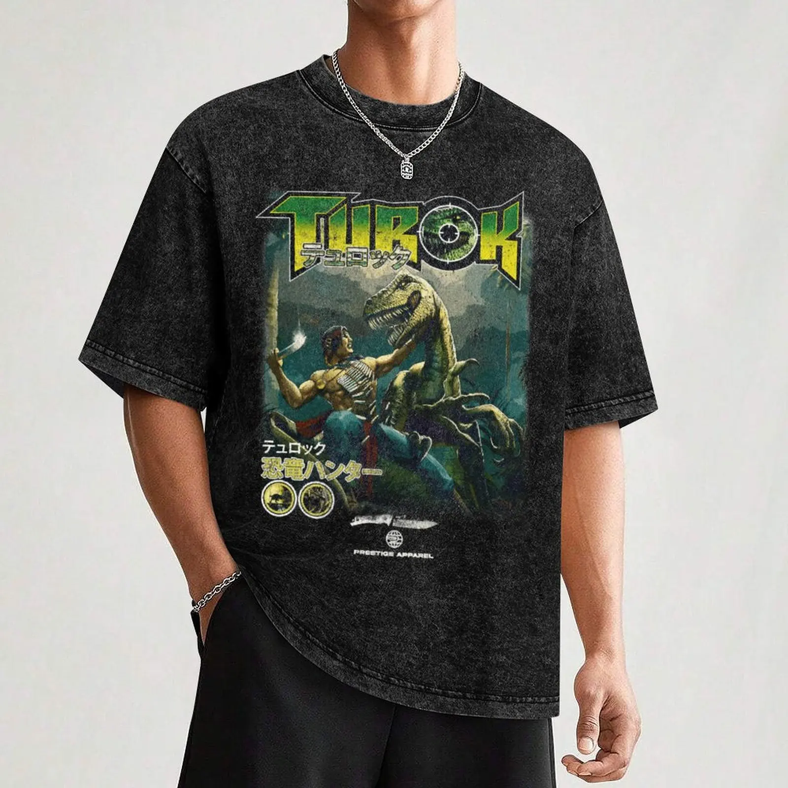 Фото Футболка Turok Basic Plain Tee для весны и лета №3