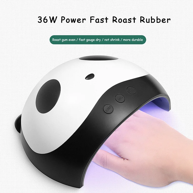 

Лампа для ногтей Panda 36 Вт, аппарат для отверждения гель-лака, инструменты для дизайна ногтей, светодиодная лампа для ногтей, сушилка