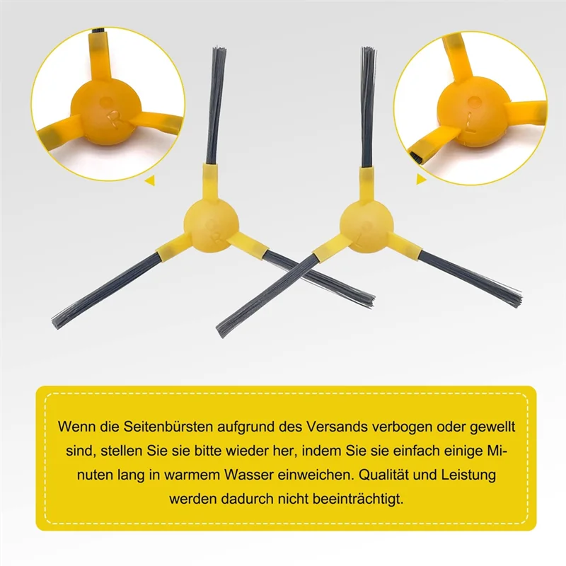 

Replacement Parts Main Brush Side Brushes HEPA Filters Compatible for Neatsvor X500 Robotic Vacuum Accessories