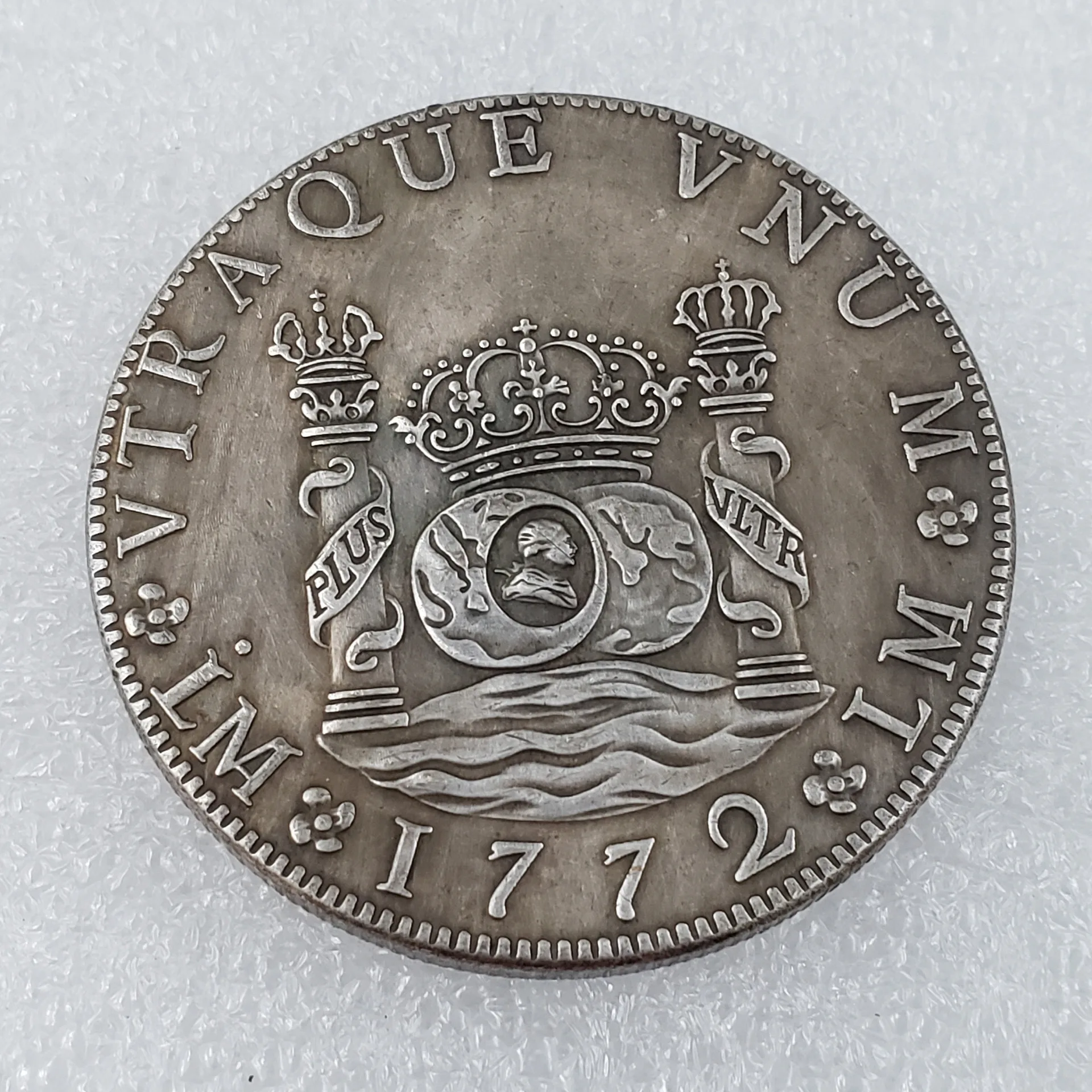 

Mexico 1772 Silver Plated Commemorative Collector Coin Gift Lucky Challenge Coin