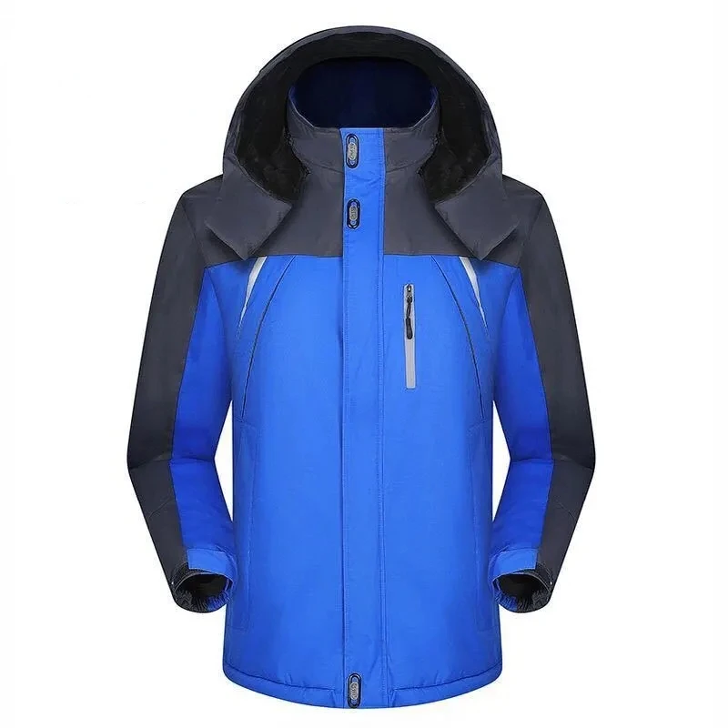 Men Winter New Outdoor Jet Ski Premium Snow Warm Parkas Jacket Coat Men Outwear Casual Hooded Waterproof Thick Rainproof