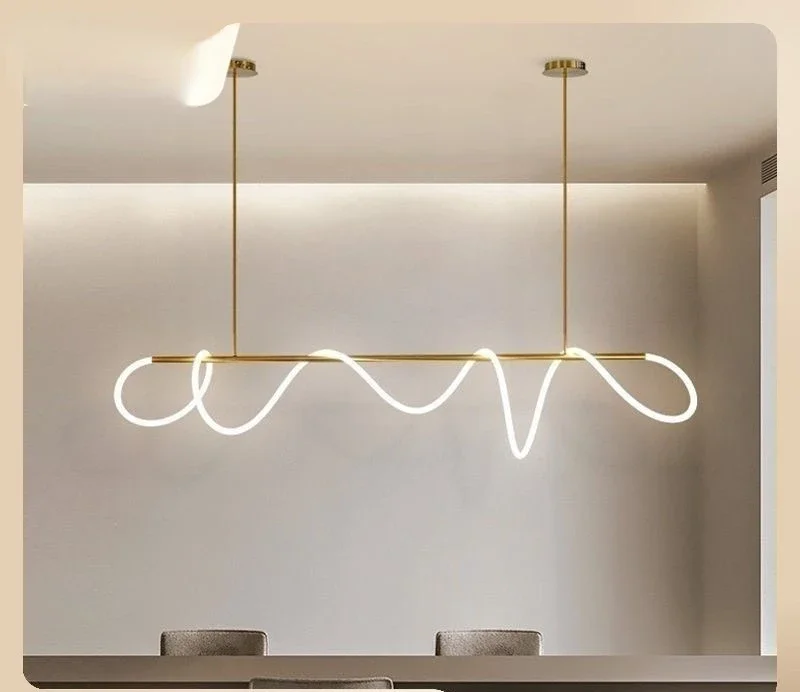 

Nordic Simple Modern Minimalist Line Bar Dining Room/Living Room Long Creative Personality Soft Decoration Internet Celebrity