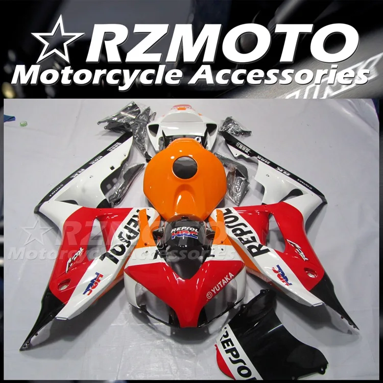 

Injection Mold New ABS Motorcycle Fairings Kit Fit for HONDA CBR1000RR 2006 2007 06 07 Bodywork Set Nice Repsol