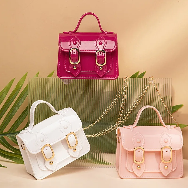

Women Jelly Feminina Women Color Handbags Bag Bags Girls Crossbody Messenger Coin Bolsa Bags Summer For Tote Candy Mini Purse