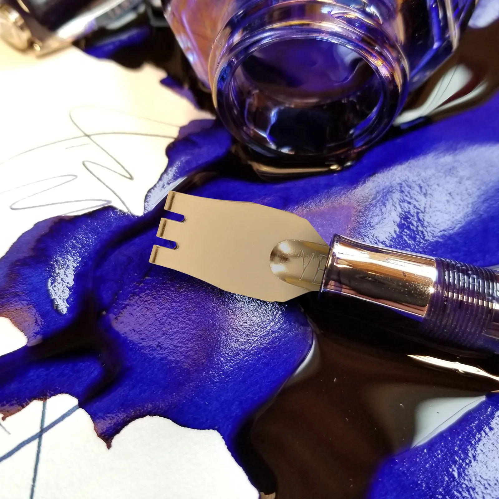 5 шт. наконечников для тибетских ручек, премиум-качества, из латуни, для практики каллиграфии, школьных канцелярских принадлежностей, художественного письма. (art.: 3920dd172f1d8) - 3920dd172f1d8