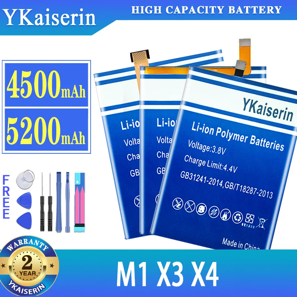 

Аккумуляторная батарея ykaisплоским CORE-X3, для ACTION-X3 Crosscall CORE-X3, трекера X3 ACTION-X3, мобильный телефон