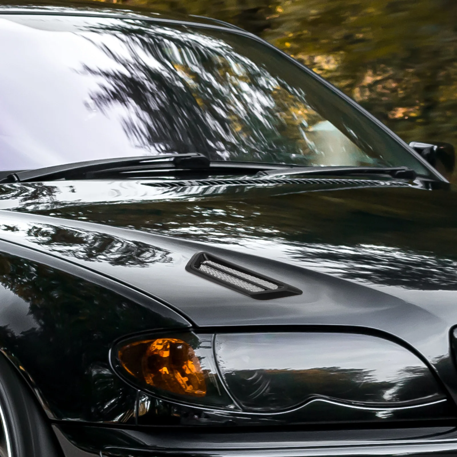 Автомобильная боковая решетка воздушного потока имитация розетки