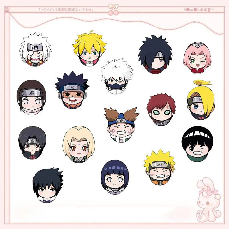 

Anime Peripheral Naruto Badge Brooch Boruto Naruto Sasuke Kakashi Gift