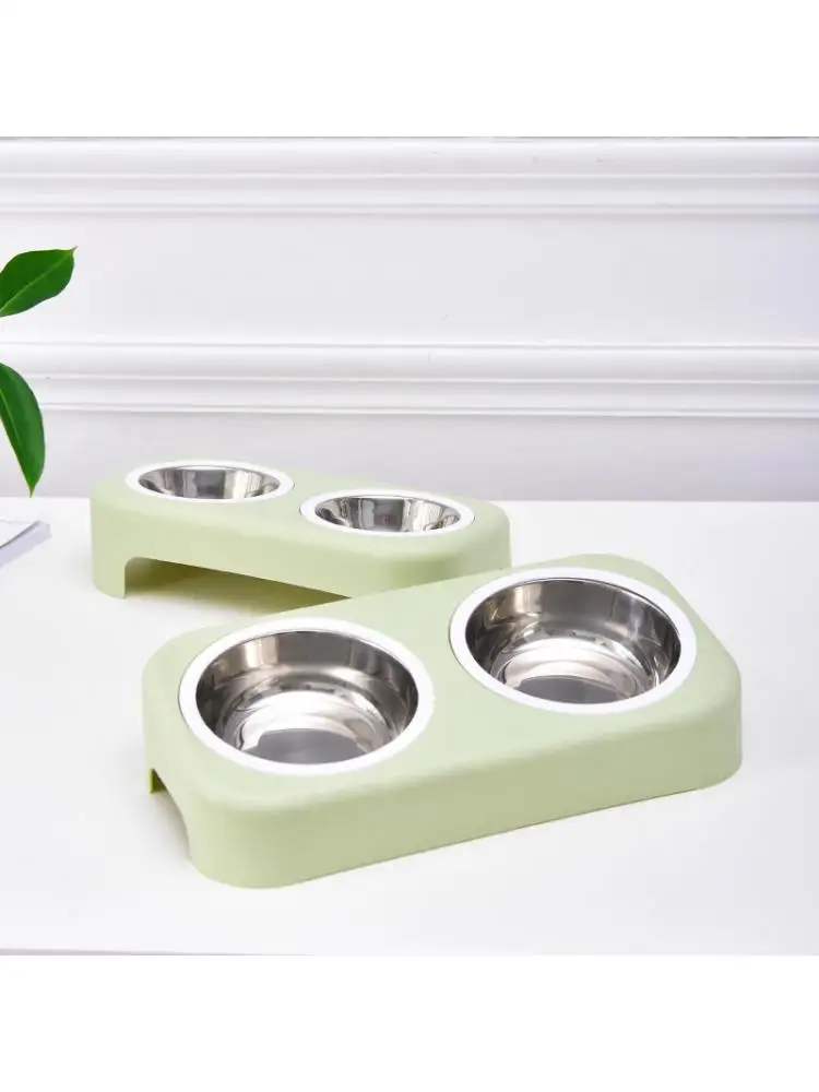 

Pet Dog Double Bowl, Feeder, Drinking Bowl, Dog Rice Bowl, Pet Supplies