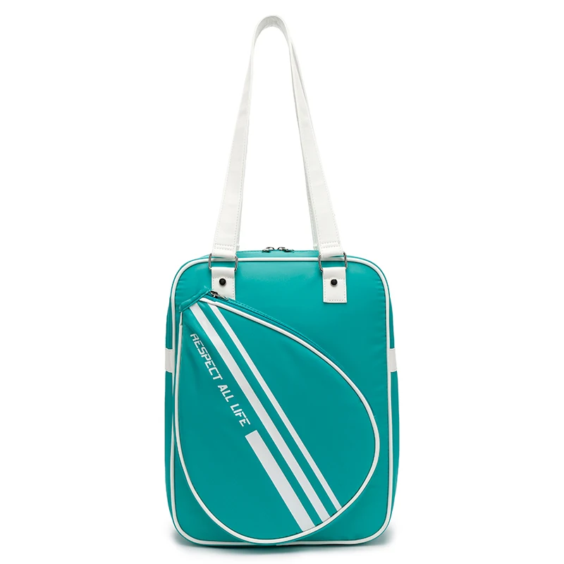 YWYAT Women Fashion Portable Handbag Badminton Racket Bag Shoulder for Sports Bag Waterproof for 2 Rackets
