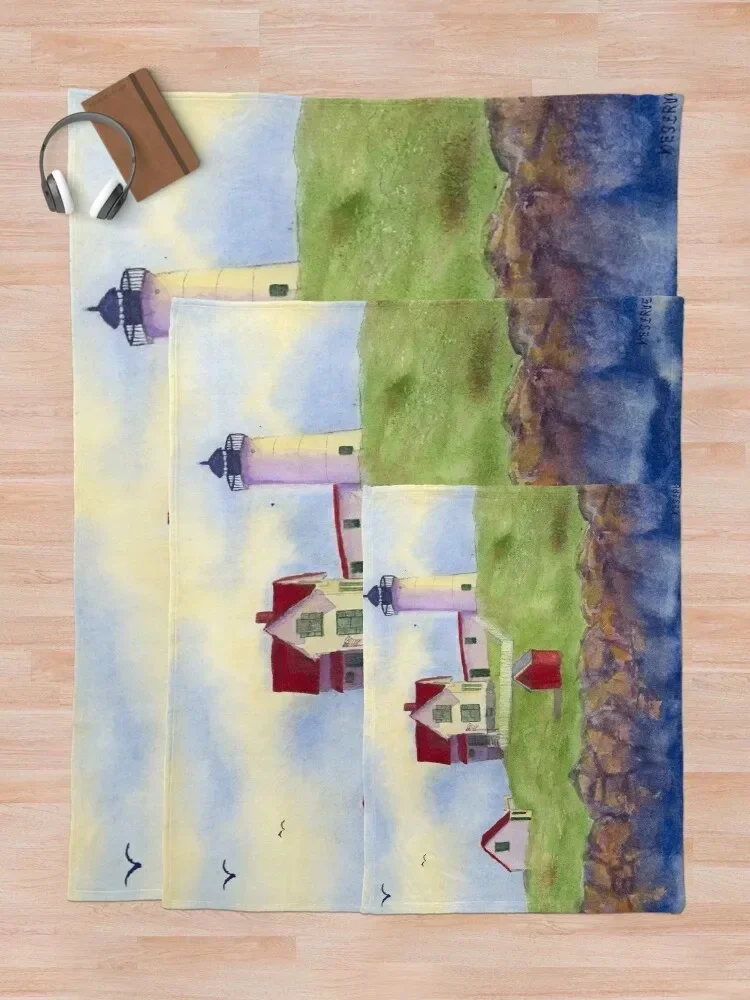 Одеяло Nubble Lighthouse Cape Neddick York Maine декоративные кровати мягкие большие самые одеяла