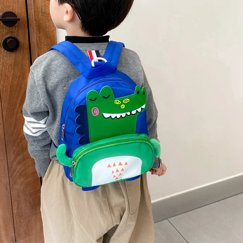 Children Small Backpacks Korean 2022 New Dinosaur Girl Boy Mini Backpack Cartoon Cute Anti Lost Baby School Bags In Kindergarten