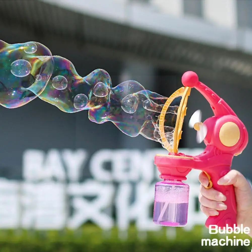 

Electric Porous Bubble Gun Cute Animal Bubble Machine Kids Toy Bubble In Bubbles Porous Fan Bubble Machine For Children's G Q7z0