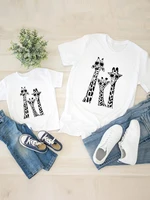 women child kid family cute animal style clothing graphic t shirt tee boy girl summer mom mama clothes family matching outfits