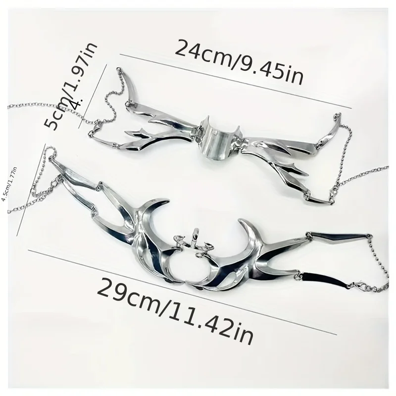 Металлическая Маска С Нишевым Дизайном. Механическое Ощущение. Специальная