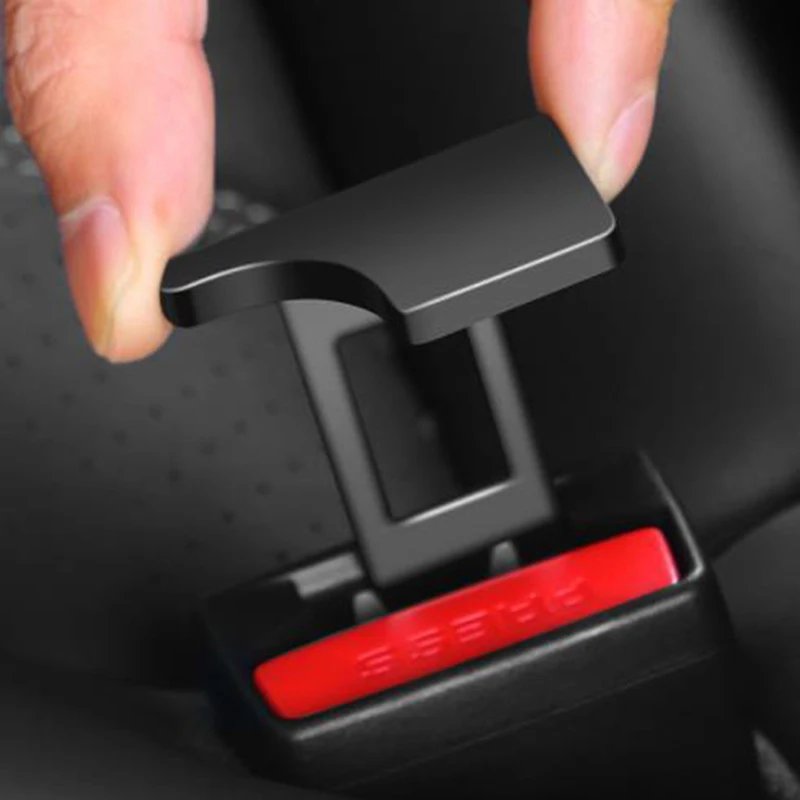 

Hidden Car Seat Belt Buckle Clip Universal Car Safety Buckle Seat Belt Buckle Thickened Plug Car Seat Accessories 1pc