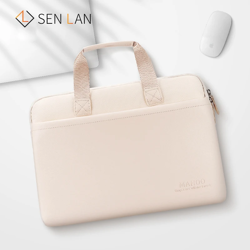 Купи Casual Laptop Bag Unisex 13.3 14 15.6 Inch Handbags Notebook Computer Sleeve Cover For HP Huawei Xiaomi MacBook Air Pro 15 Case за 1,375 рублей в магазине AliExpress