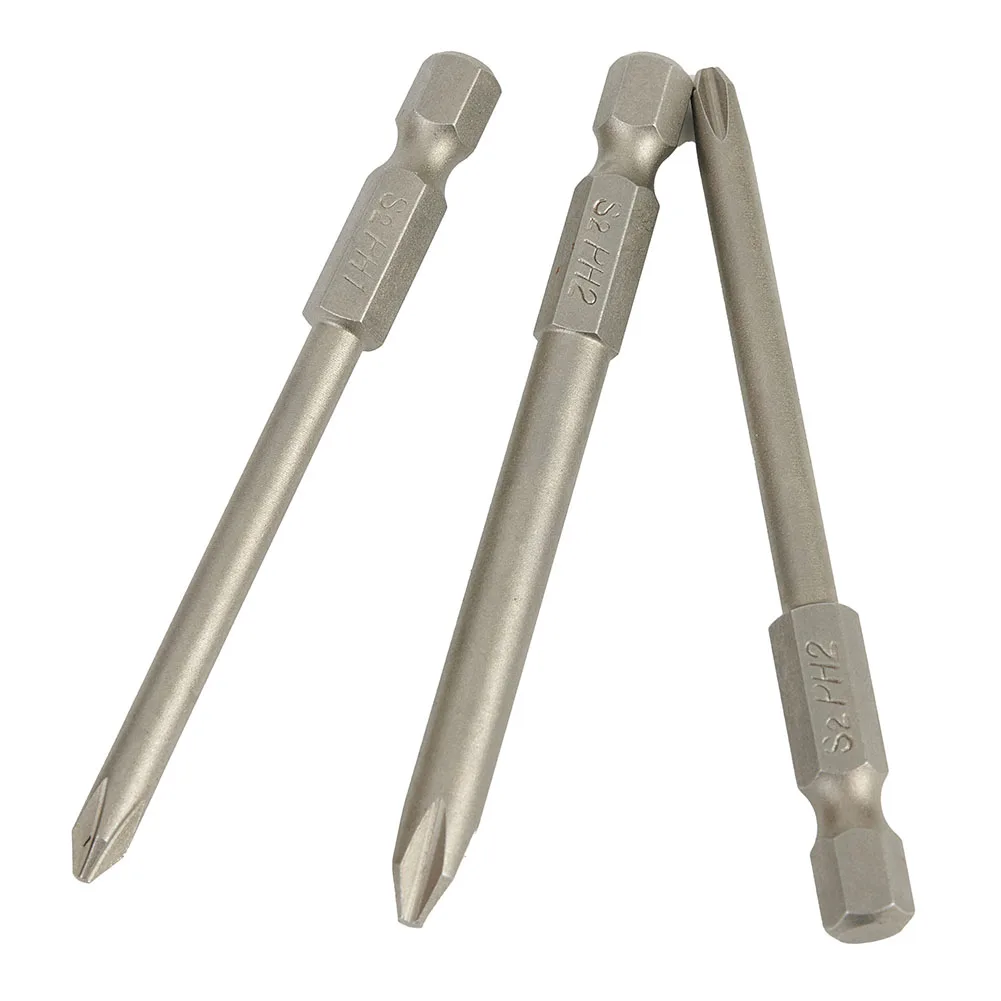 Набор длинных отверток с магнитной головкой крестообразный шестигранник