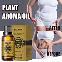 natural ginger massage essential oil arm abdominal thigh sculpting slimming fat burning massage oil promote metabolism 10ml 30ml