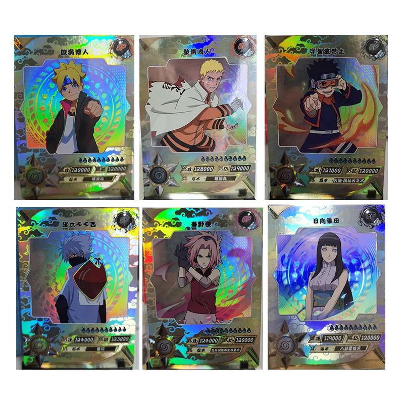 

Anime Naruto Uzumaki Naruto Namikaze Minato Uchiha Sasuke Sp Card Game Collection Rare Card Kids Toys Boys Birthday Present