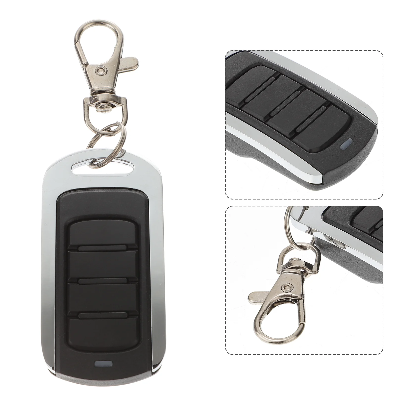 

Garage Door Opener 433MHz 4-Button Remote Controller Key Fob for Door Light