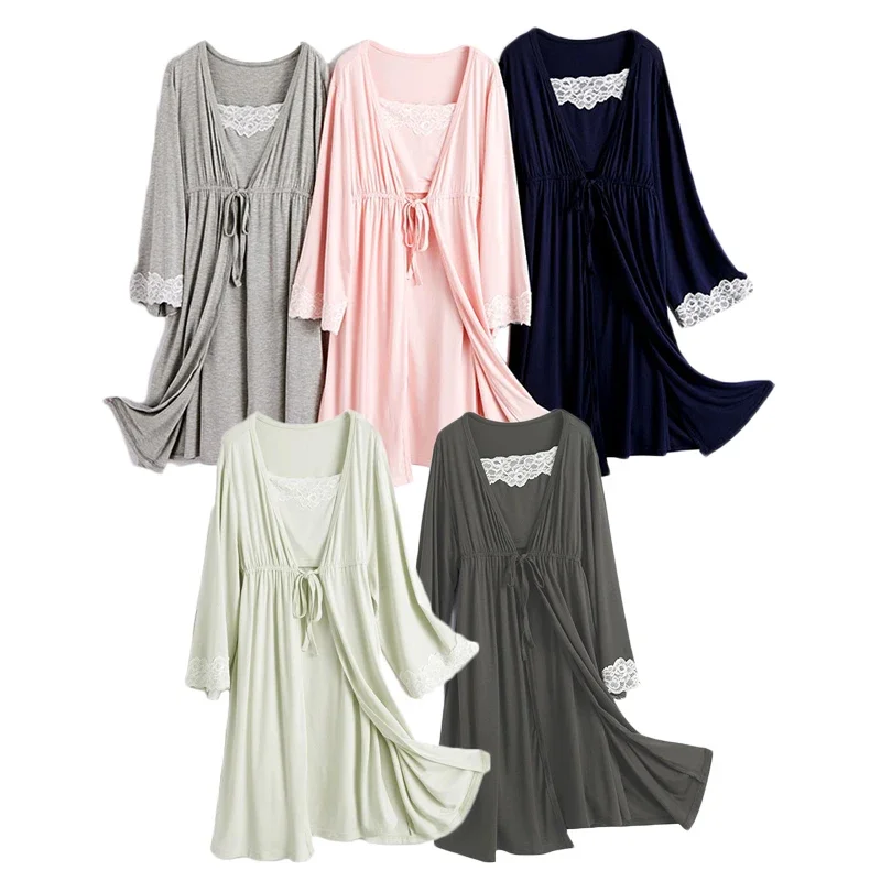 2 шт./комплект пижамы для беременных и кормящих матерей