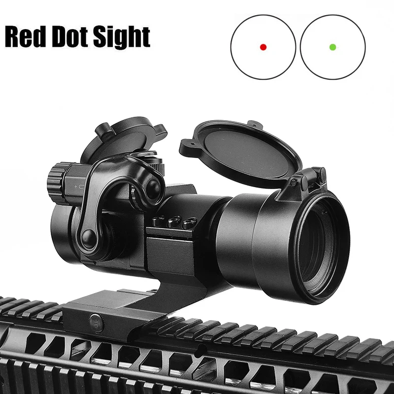 

4 MOA Holographic Reflex Red Dot Sight Scope Collimator Tactical Optics Fit 20mm Picatinny Rail Mount for Hunting Rifle w/Base