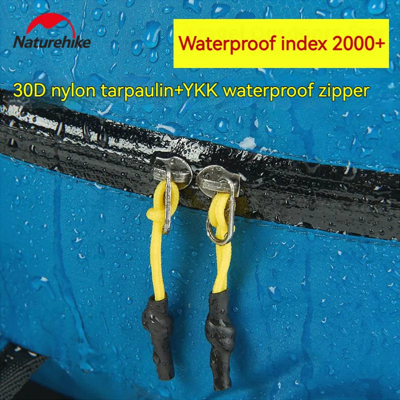 Naturehike Кемпинговая сумка Складной походный рюкзак 120 г Сверхлегкий портативный