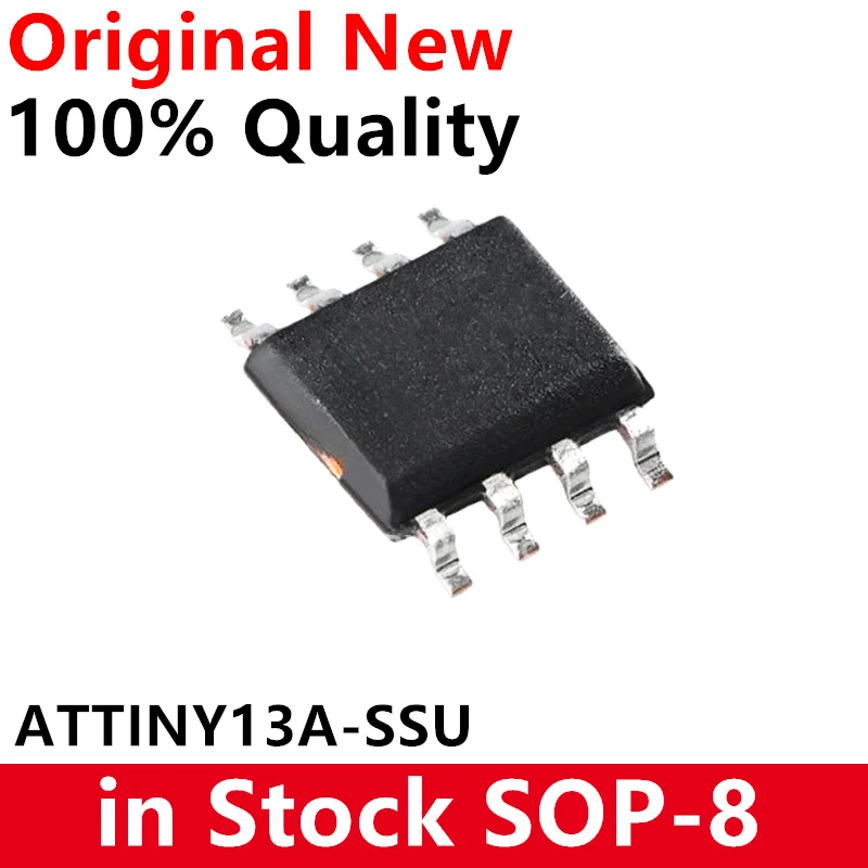 (5 шт.) 100% новый набор микросхем ATTINY13 ATTINY13A TINY13A ATTINY13A-SSU ATTINY13A-SU SOP-8
