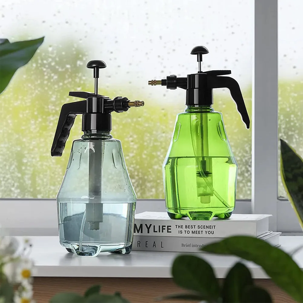 

1.5L Hand Pressure Sprayer With Adjustable Nozzle Garden Chemical Water Hand Pump Sprayer Bottle For Misting House Plants