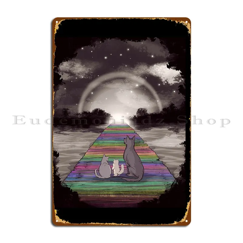 

Радужный мост, металлические знаки, кинотеатр, клуб, печатная настенная роспись, жестяной знак, плакат