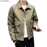 2022 new retro tooling jacket mens trendy brand spring autumn models japanese casual jacket men wind breaker jacket men m 3xl