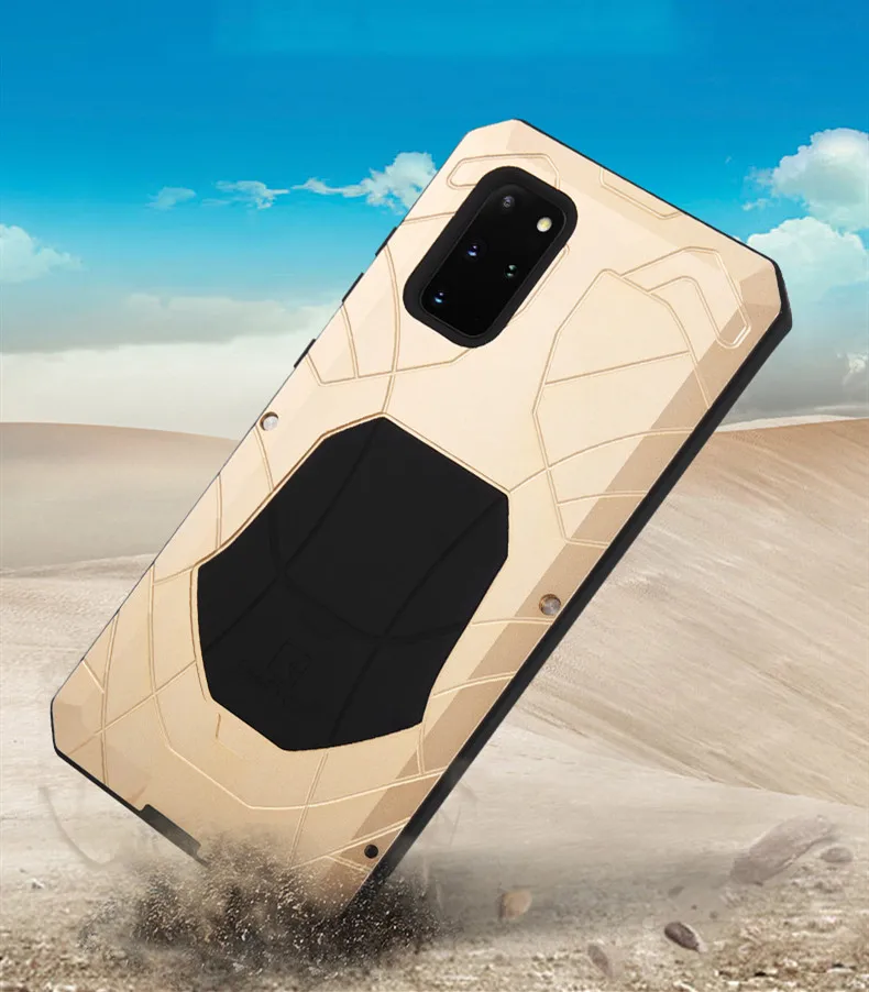 Imatch Роскошный чехол для Samsung Galaxy S20 S21 Fe жесткий алюминиевый металлический