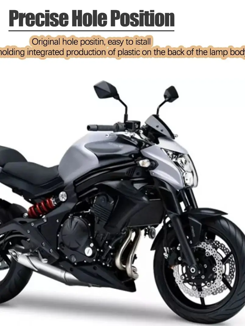 Передняя фара в сборе для мотоцикла подходит моделей 2012 - 2016 Kawasaki ER650 ER-6N ER6N Ninja 650