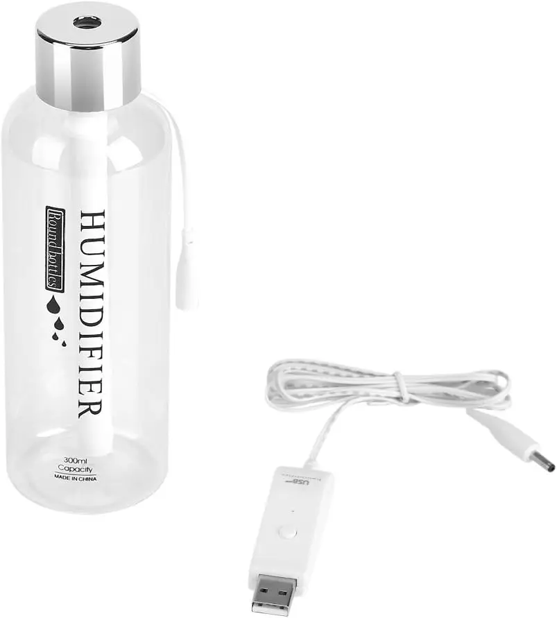 

Humidificador 300 ml Mini Difusor de Aire Portable USB Botella de Agua Humidificador para el Uso Casero del Viaje del Coche de L