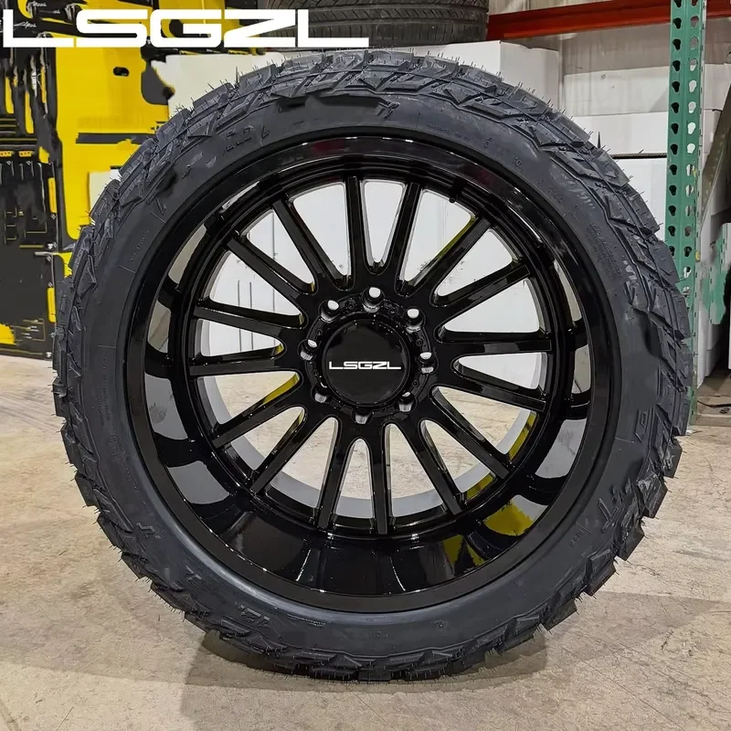 Фото Кованые колесные диски Super Single для грузовиков и пикапов 20x10, 22x12, 24x12, 26x16, 26x12, 22x14, 24x12, 24x14, 26x14, 8x170, 8x180, 8x6.5, 6x5.5 №4