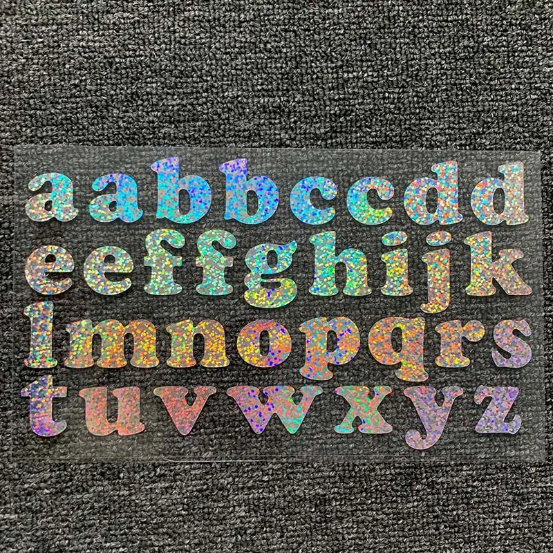 

Набор наклеек с буквами