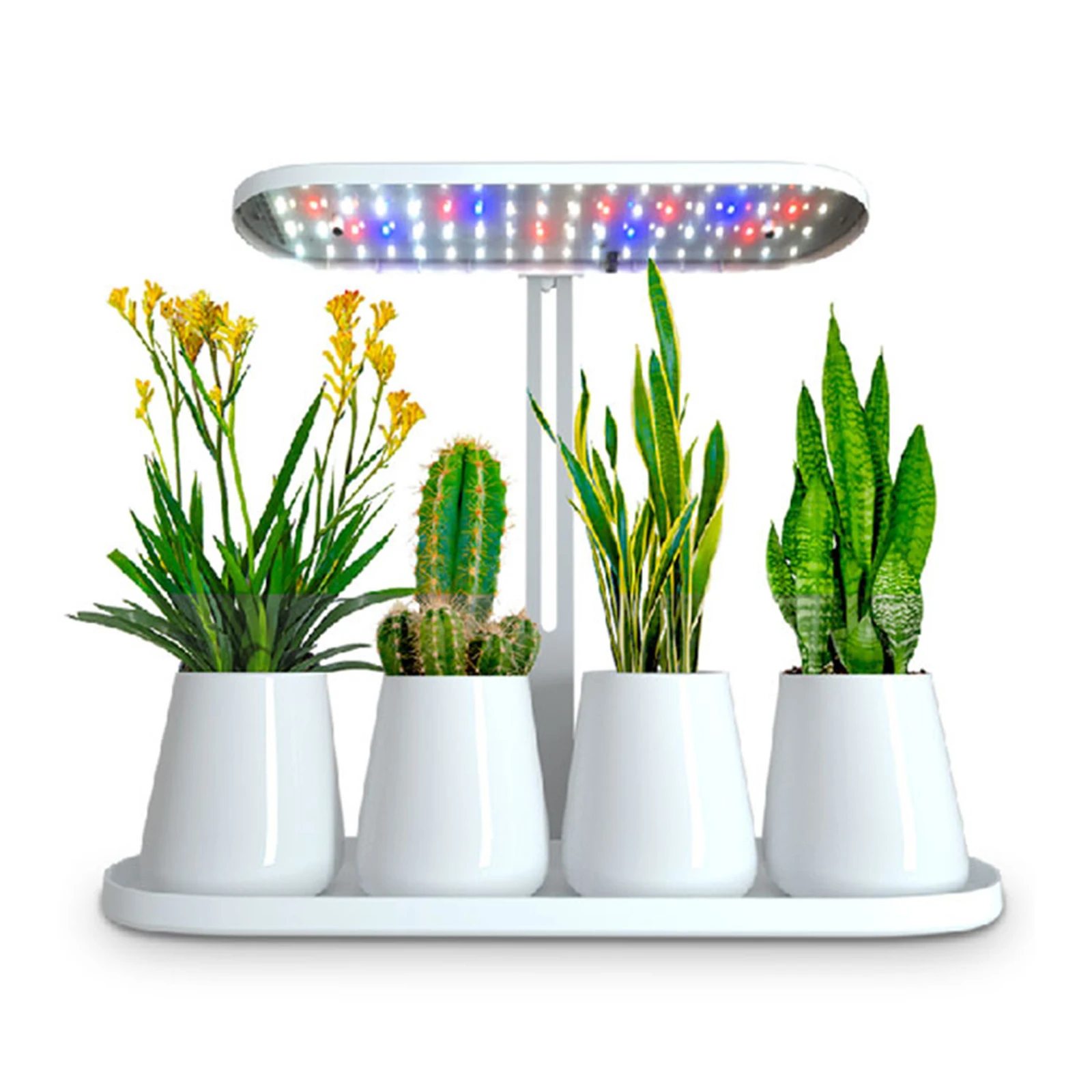 Plant Growth Light Full Spectrum Succulents And Flower LED Fill Light Adjustable Height And Brightness For Greenhouse Vegetables